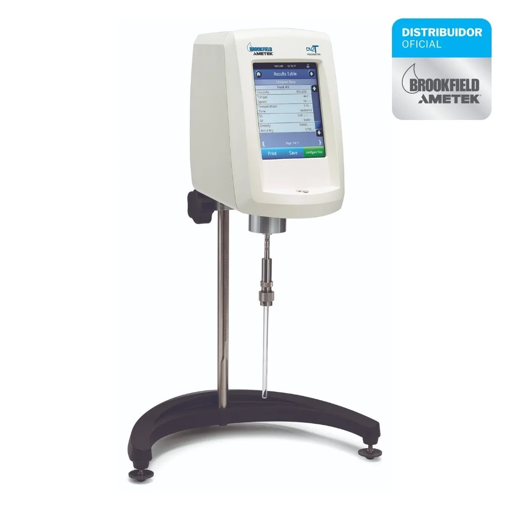 Viscosímetro Brookfield DV2T Gel Timer