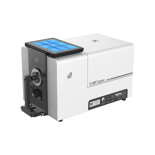 Espectrofotômetro de bancada CHNSpec CS-820P em vista 3/4